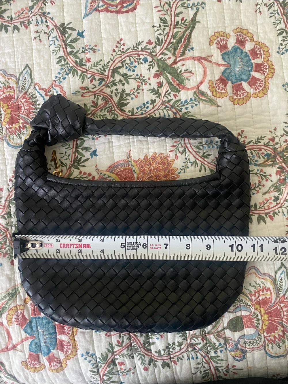 Quince black leather purse - Picture 4 of 4